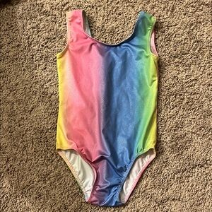 Colorful Rainbow Leotard